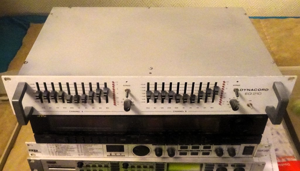 dynacord eq 210, TV, Hi-fi & Vidéo, Enlèvement, Utilisé, Composants en vrac