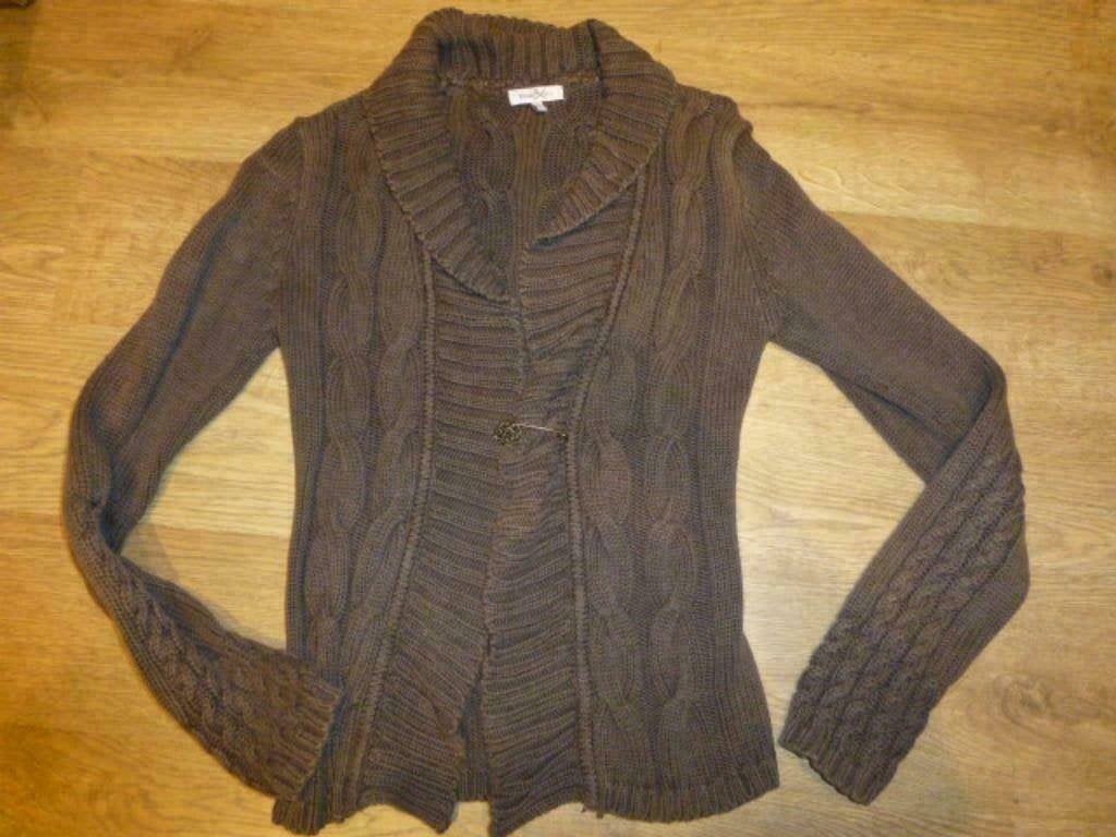 kaki groene trui / gilet van JBC ( Women and Soul ) Smal, JBC, Ophalen of Verzenden, Maat 36 (S), Gedragen