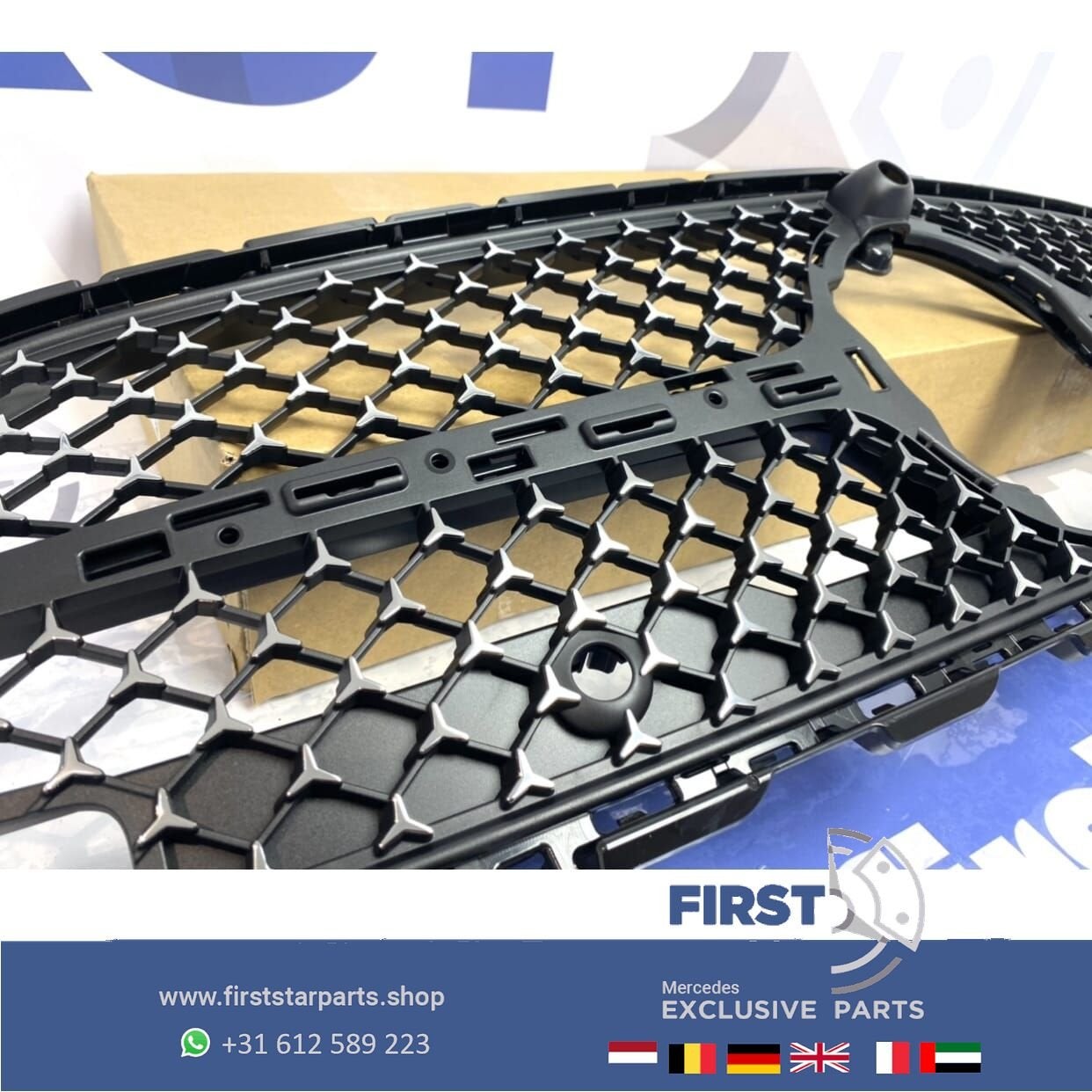 W206 S206 C KLASSE 2022 STARS DIAMOND GRIL origineel Mercede