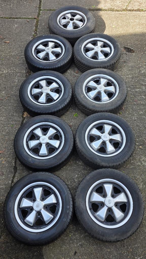 Fuchs velgen, Auto-onderdelen, Banden en Velgen, Ophalen, 14 inch, Gebruikt, Velg(en)