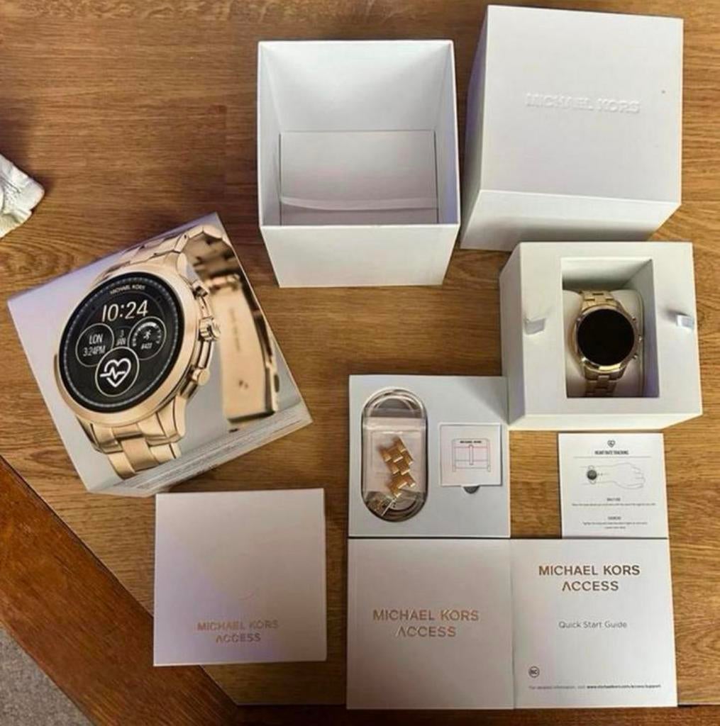 Michael Kors smartwatch-gold, Ophalen, Zo goed als nieuw