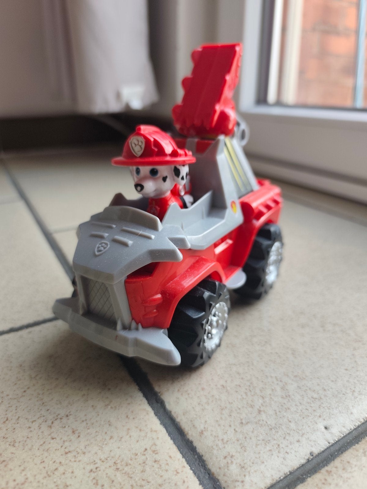 Véhicule Marcus Dino Rescue - La Pat' Patrouille + Figurine, Ophalen, Gebruikt