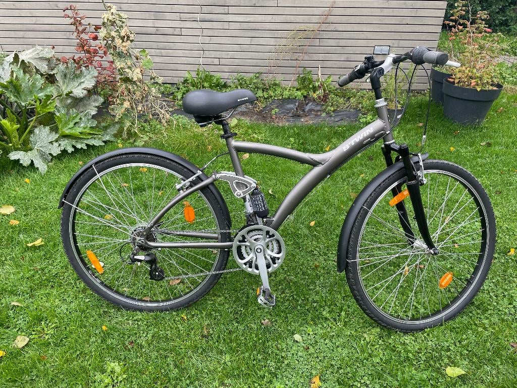 Vélo mix B'twin original 700, Vélos & Vélomoteurs, Vélos | Femmes | Vélos pour femme, Comme neuf, Autres marques, Vitesses, 50 à 53 cm