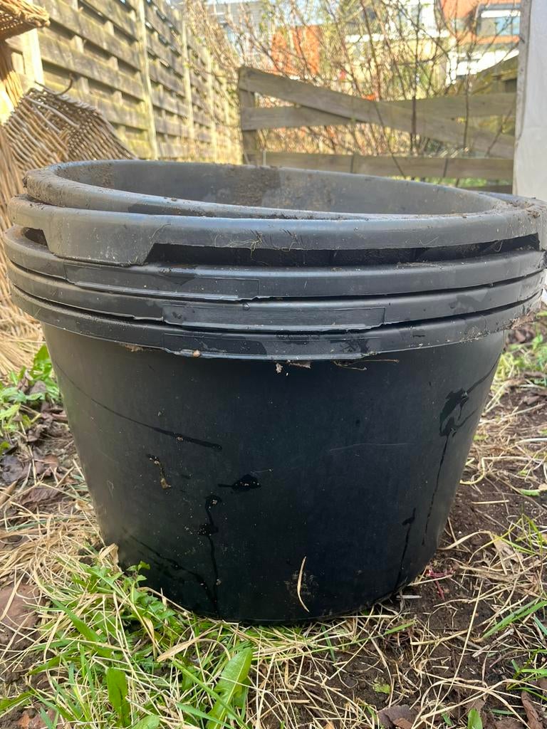 5 Metserskuipen van 90 L 15€/Stuk, Ophalen, Gebruikt