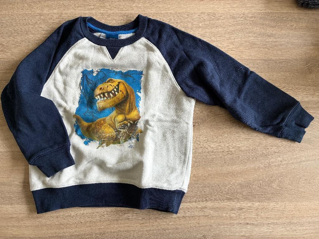 Disney The Good Dinosaur-truitje (5j), Kinderen en Baby's, Kinderkleding | Maat 110, Gebruikt, Trui of Vest, Jongen, Ophalen