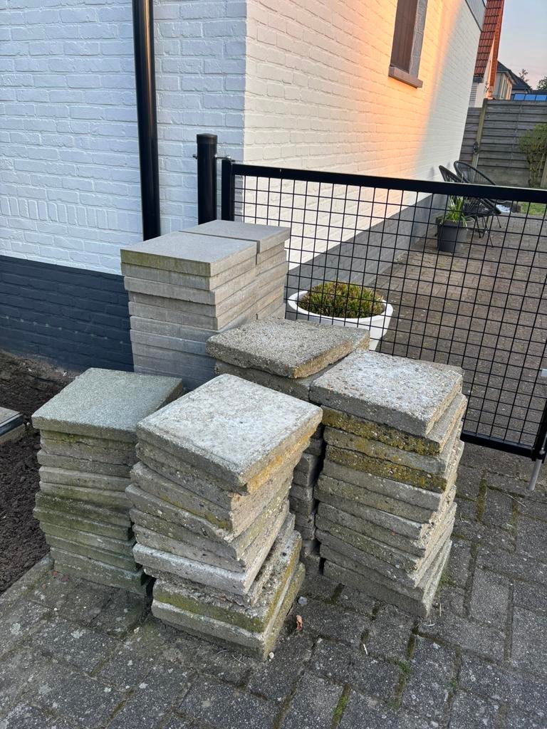 Betontegel grijs 30x30, Ophalen, Beton