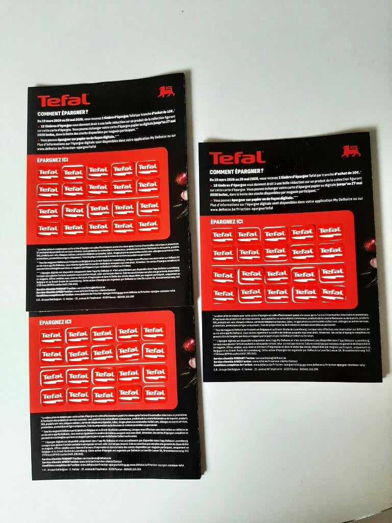 60 Timbres Delhaize= 3 feuillets. 1 € pièce ou 2,50€ le lot, Verzamelen, Ophalen of Verzenden