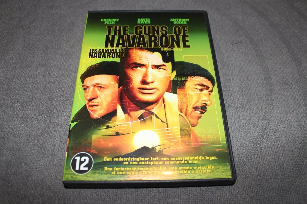 DVD The Guns of Navarone, Cd's en Dvd's, Dvd's | Klassiekers, Nederlands, Ophalen of Verzenden, 1940 tot 1960, Actie en Avontuur