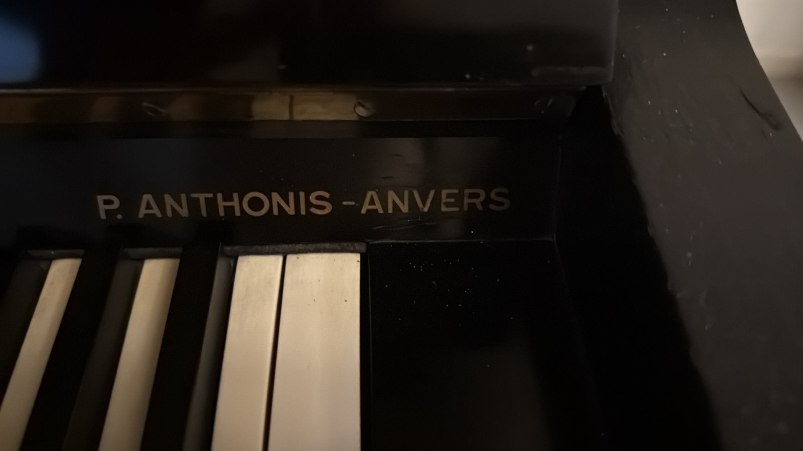 Buffetpiano J Gunther, Ophalen, Gebruikt, Zwart, Piano