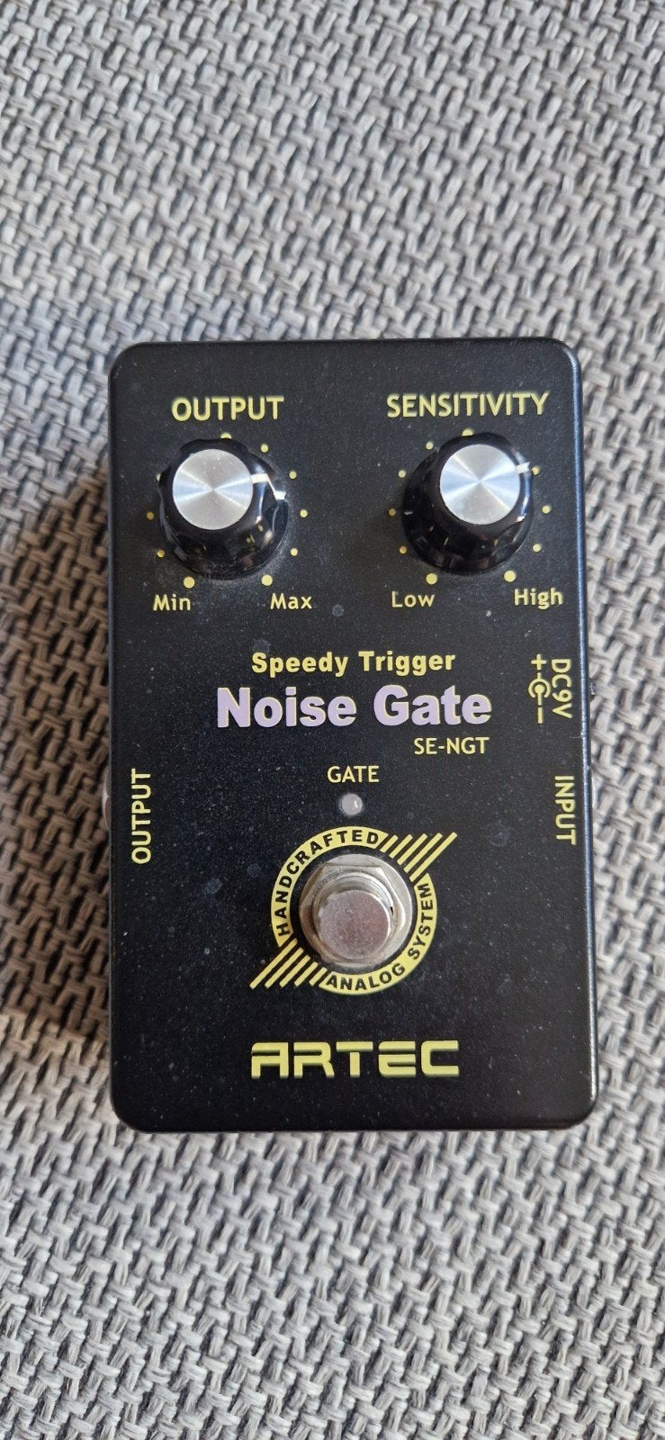 Artec Noise Gate, Enlèvement