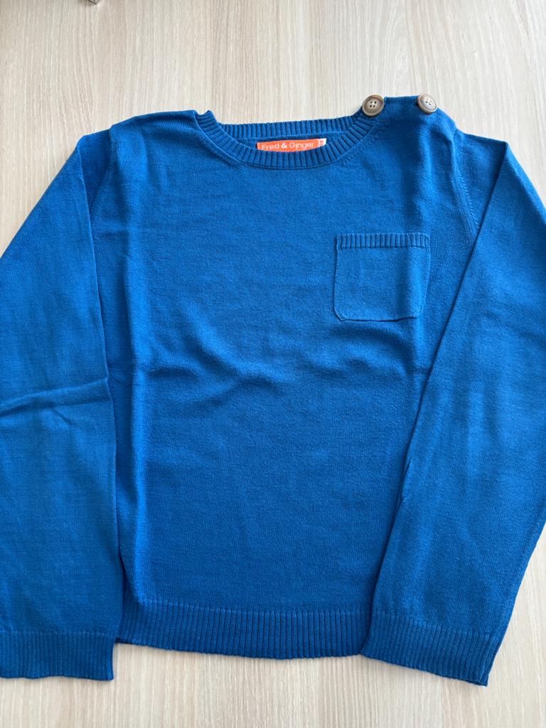 Heel mooie pull Fred & Ginger maat 128, Kinderen en Baby's, Trui of Vest, Ophalen of Verzenden, Zo goed als nieuw, Fred & Ginger