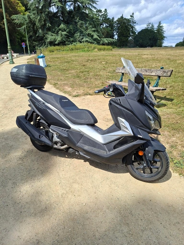 motoscooter SYM 300 cc, Motos, Scooter, Occasion, Permis Moto A2 minimum, 12 à 35 kW