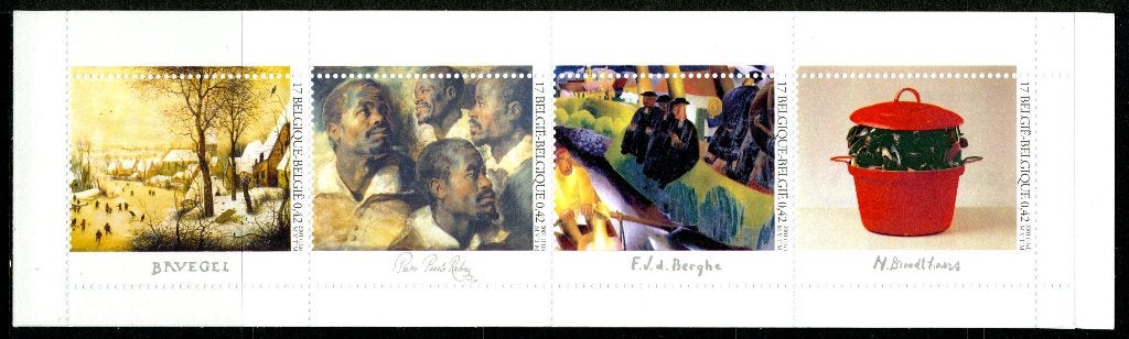 B37 MNH 2001 - L'art en Belgique, Neuf, Non oblitéré, Art, Envoi