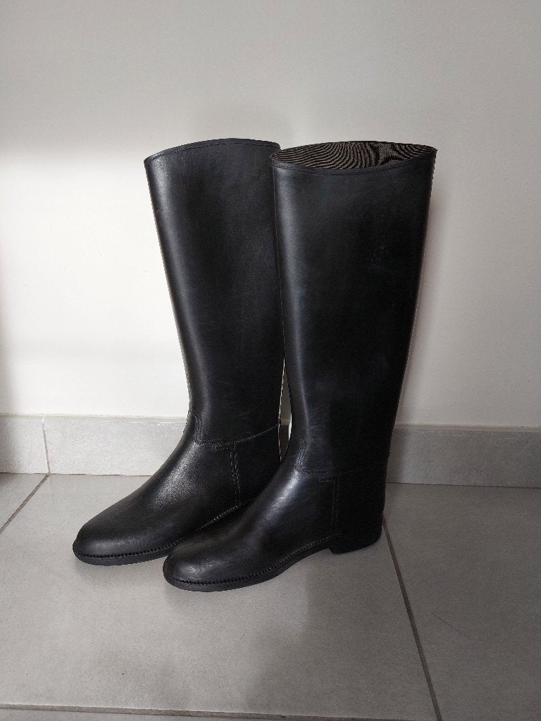 Bottes équitation cuir Aigle, Enlèvement, Utilisé, Aigle