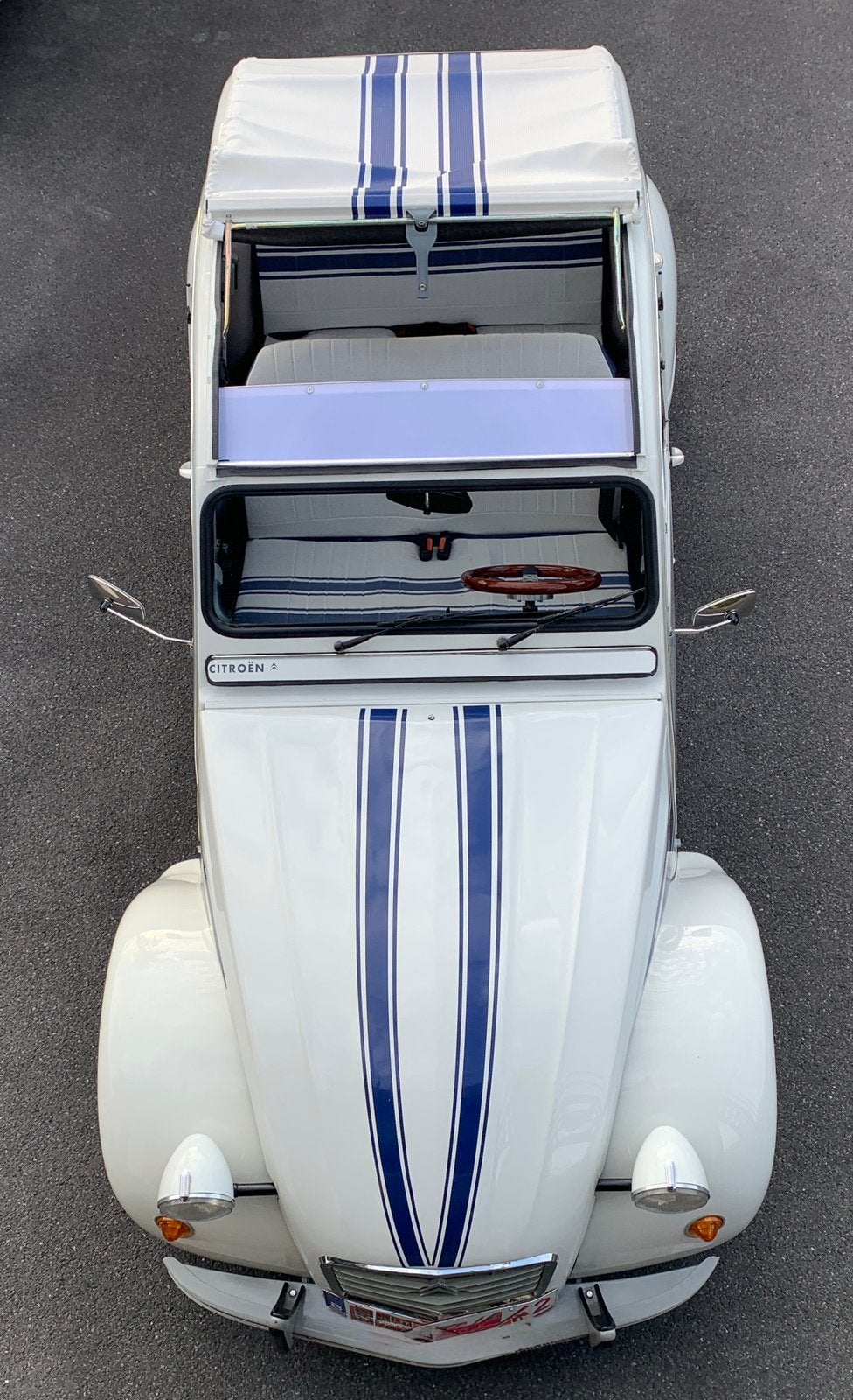 2 CV - 2 PK - Geitje - Eendje - Transat oldtimer, foto 12