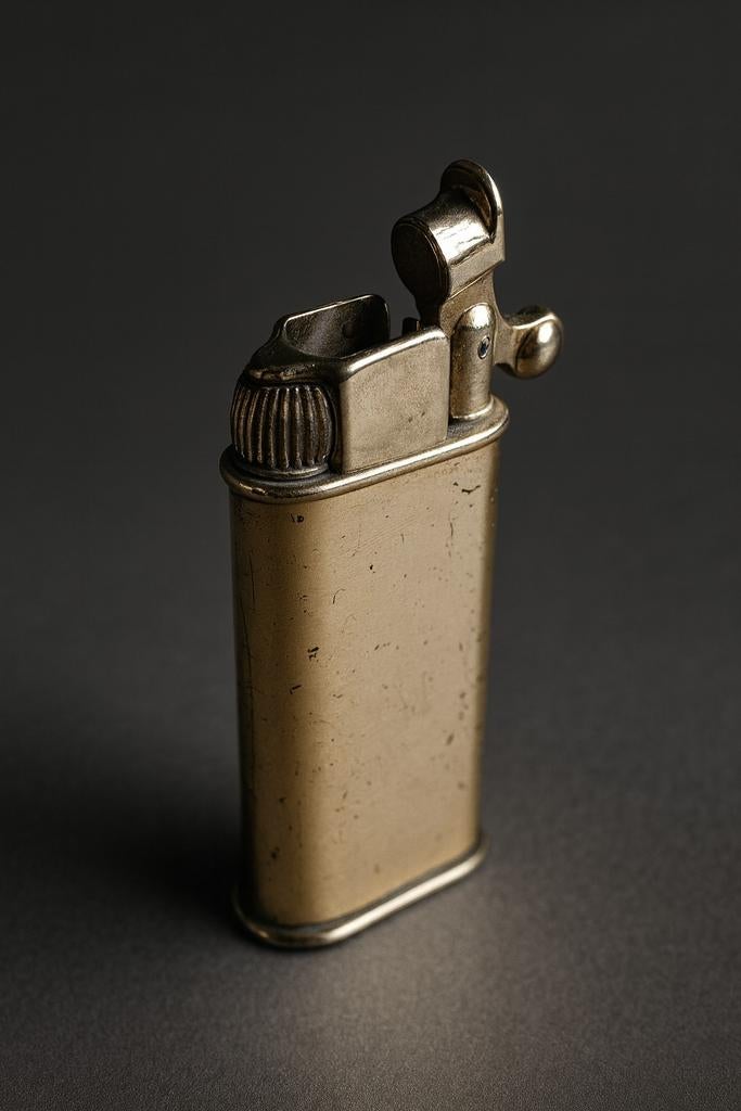 Briquet Rowenta vintage à gaz – modèle lift-arm, Collections, Enlèvement ou Envoi, Utilisé, Briquet