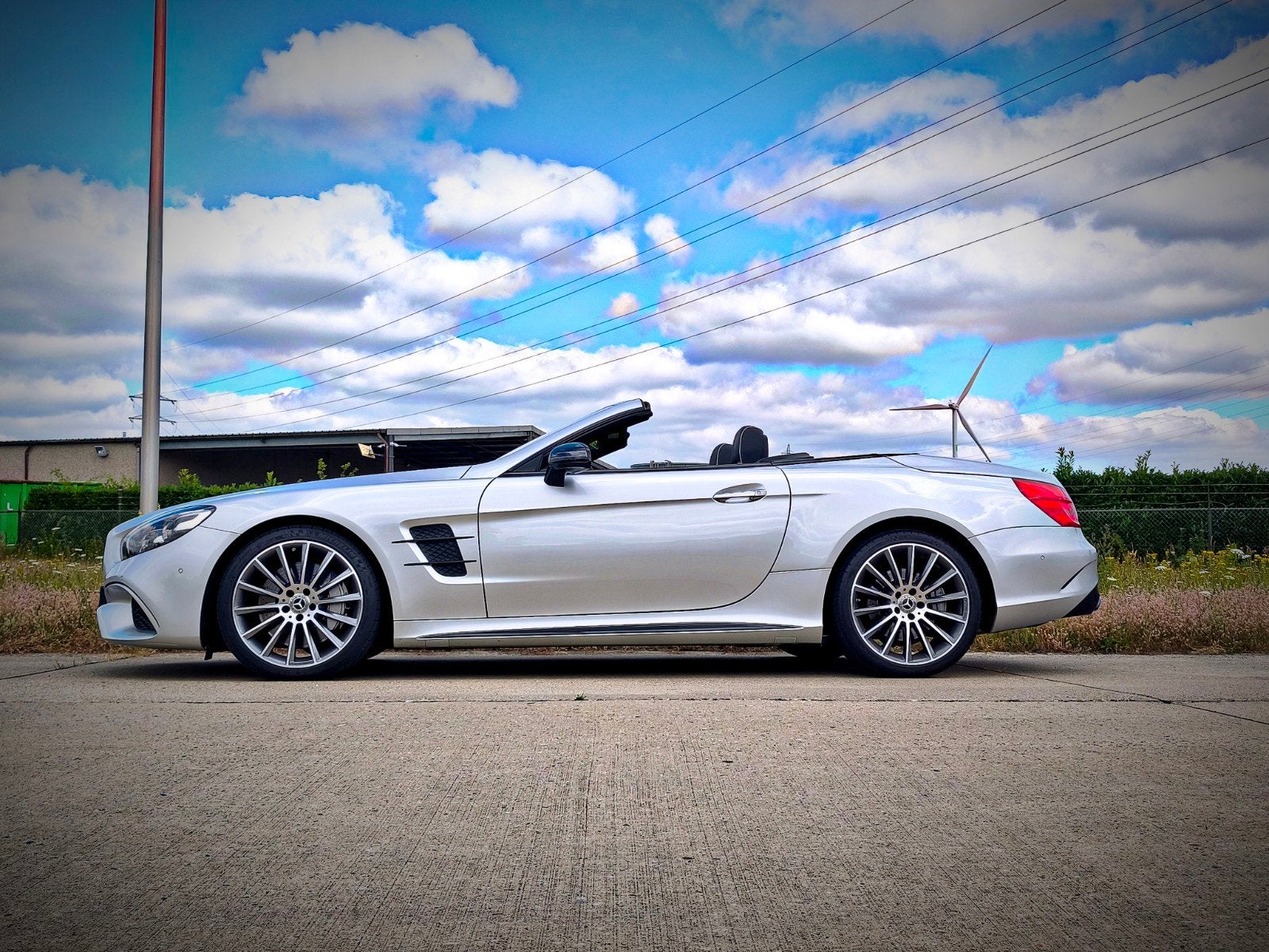 mercedes-benz SL AMG 400 Facelift top staat, Automaat, Dealer onderhouden, Cabriolet, Bedrijf