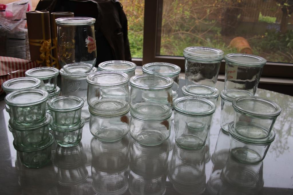 WECK-potten, Huis en Inrichting, Ophalen, Zo goed als nieuw, Glas