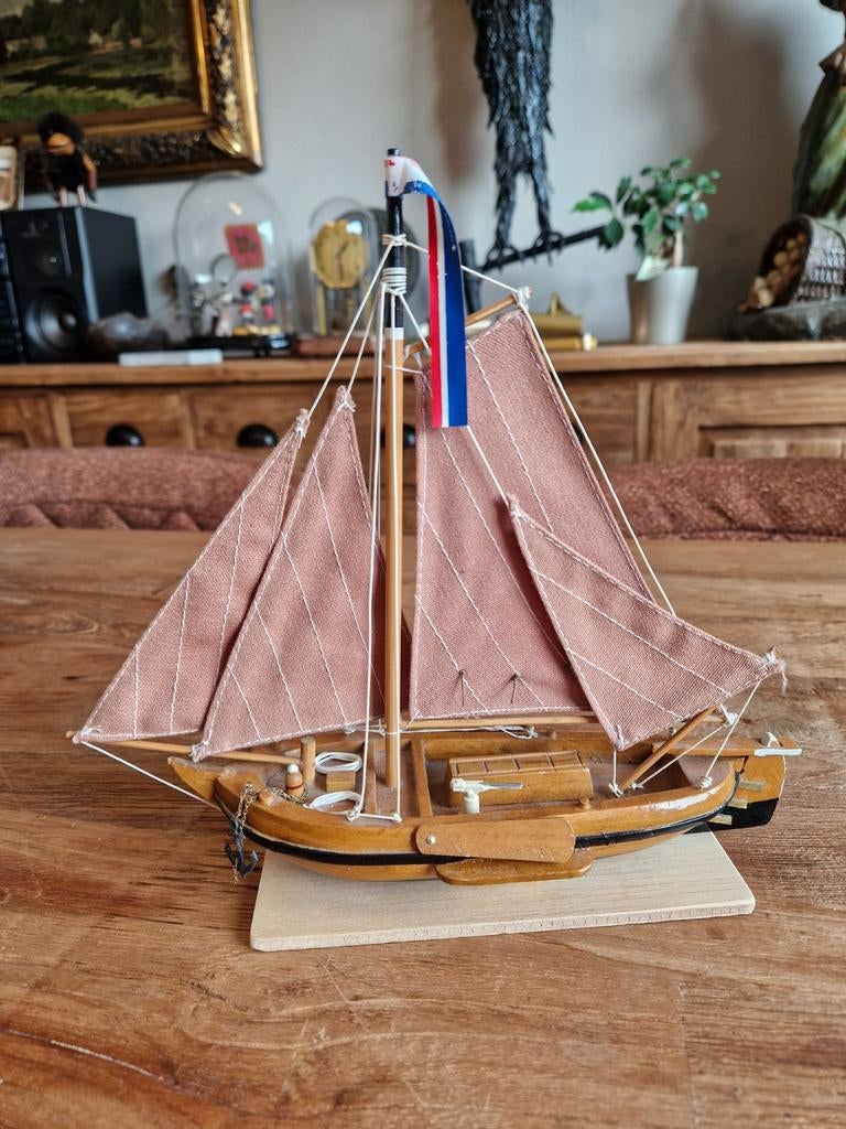 Modelbouw boot Hollandse botter visserboot, Ophalen of Verzenden
