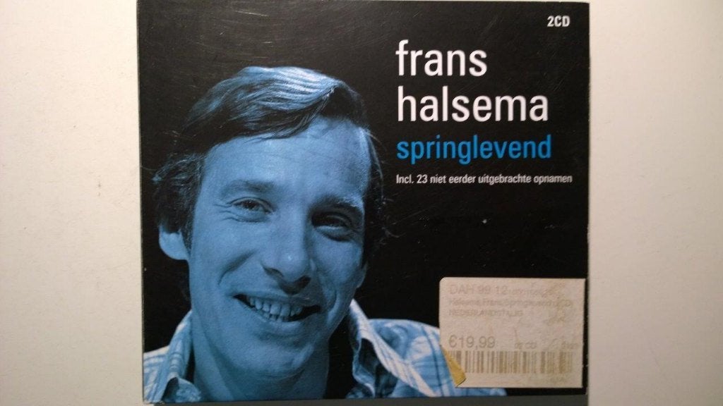 Frans Halsema - Springlevend, Enlèvement ou Envoi, Comme neuf, Pop