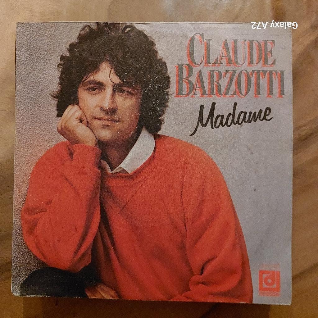 claude barzotti madame, CD & DVD, Enlèvement ou Envoi, Utilisé, Pop, 7 pouces