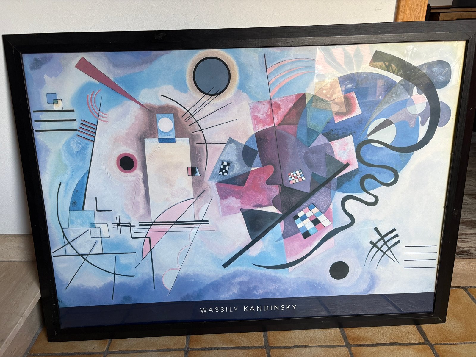 Poster in kader, Antiquités & Art, Art | Peinture | Classique, Enlèvement, Autres sujets