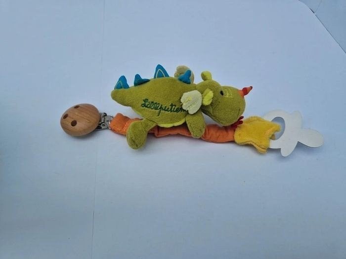 Attache tétine Walter le dragon de Lilliputiens, Enlèvement ou Envoi, Neuf, Tétine, Autres marques
