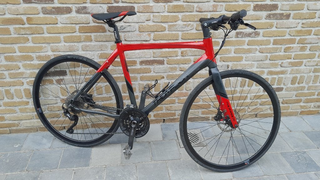 Sportfiets - Fitnes fiets  Thompson 3 x 10 versnellingen., 28 inch, Zo goed als nieuw, Meer dan 20 versnellingen, Schijfrem