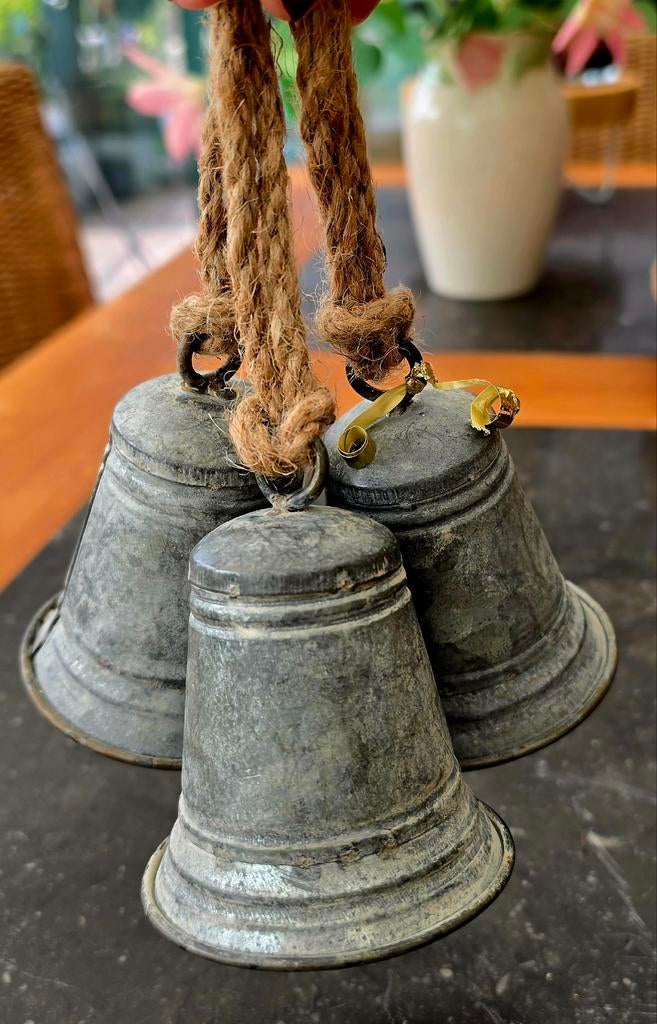 Set van 3 bellen, Ophalen of Verzenden, Gebruikt, Overige typen