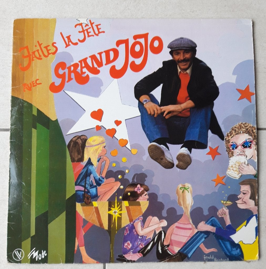 Grand Jojo 33 tours, CD & DVD, Pochette photo, Autres genres, Enlèvement, Utilisé