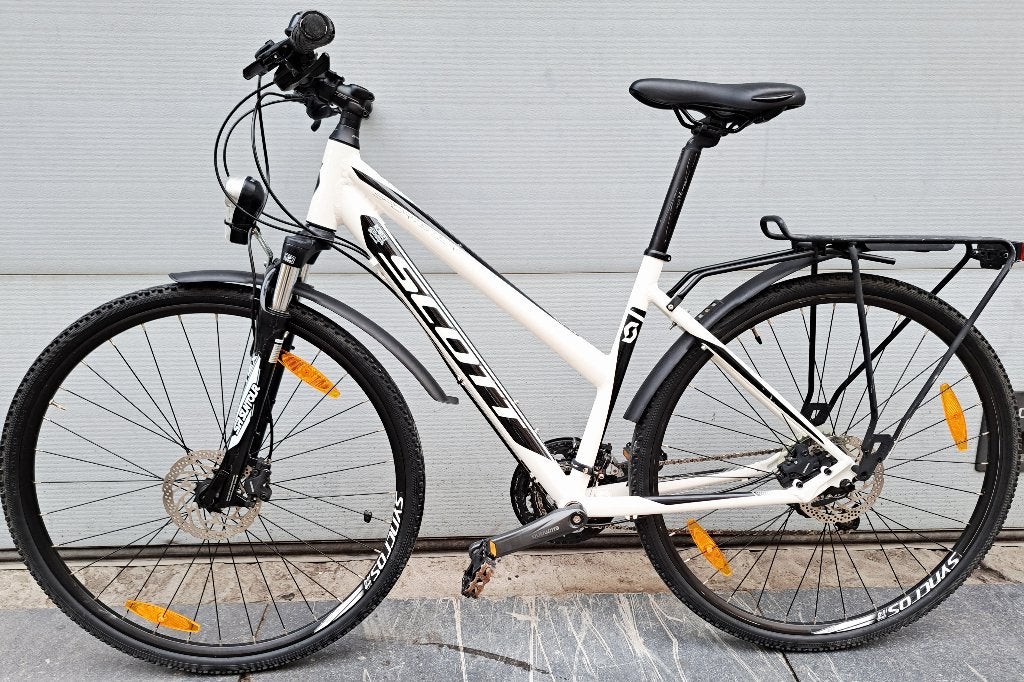 VTC Scott sportster 28pouces prix350€048981/3734, Vélos & Vélomoteurs, Moins de 47 cm, Comme neuf, Enlèvement, Vitesses