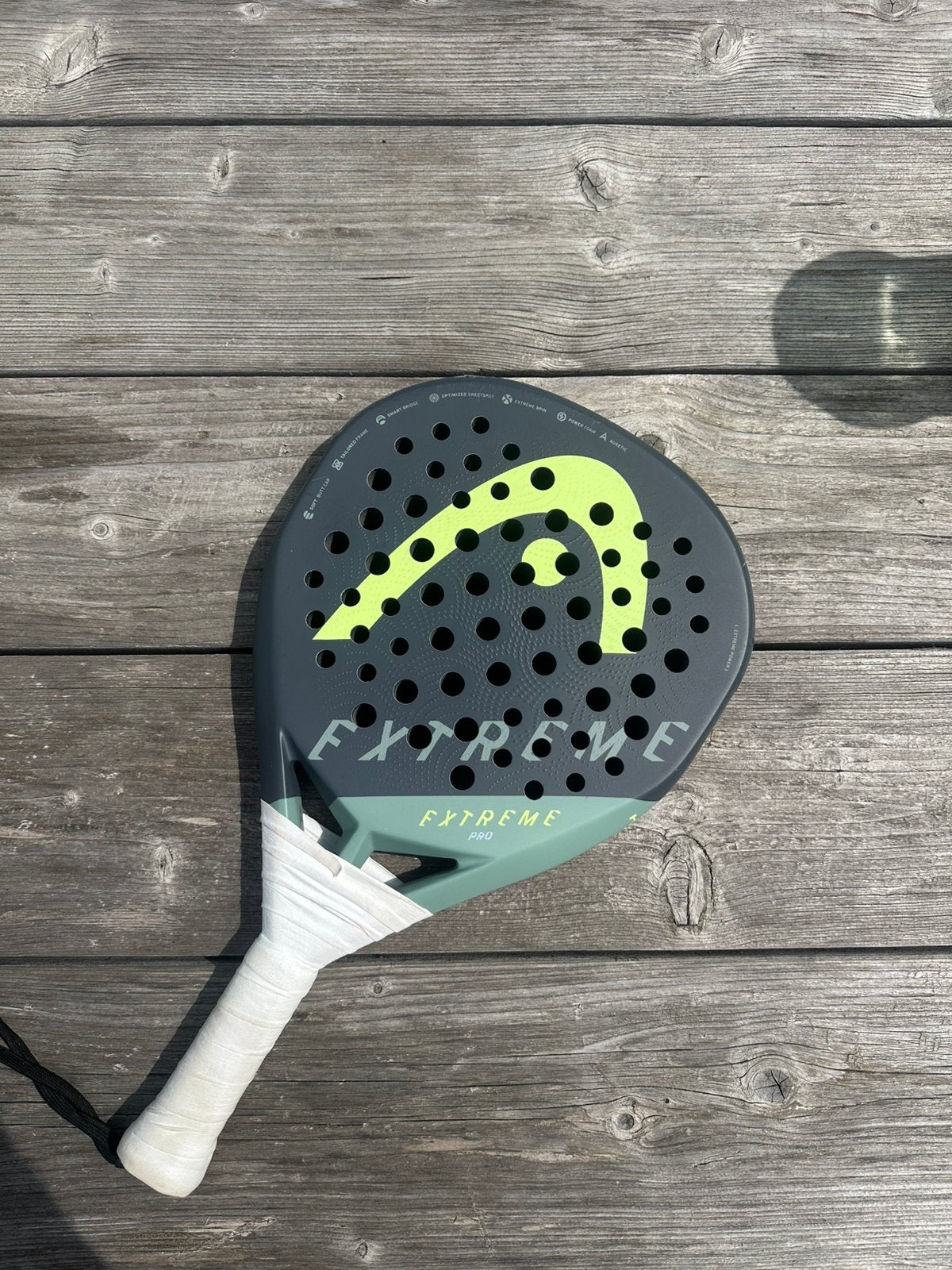 HEAD Extreme Pro Coello 2024, Sport en Fitness, Padel, Ophalen of Verzenden, Zo goed als nieuw, Padelracket