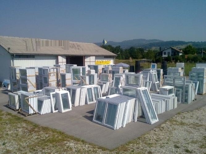 Déstockage de châssis et portes pvc grand stock disponible, Bricolage & Construction, Fenêtres & Moustiquaires, Neuf, Enlèvement