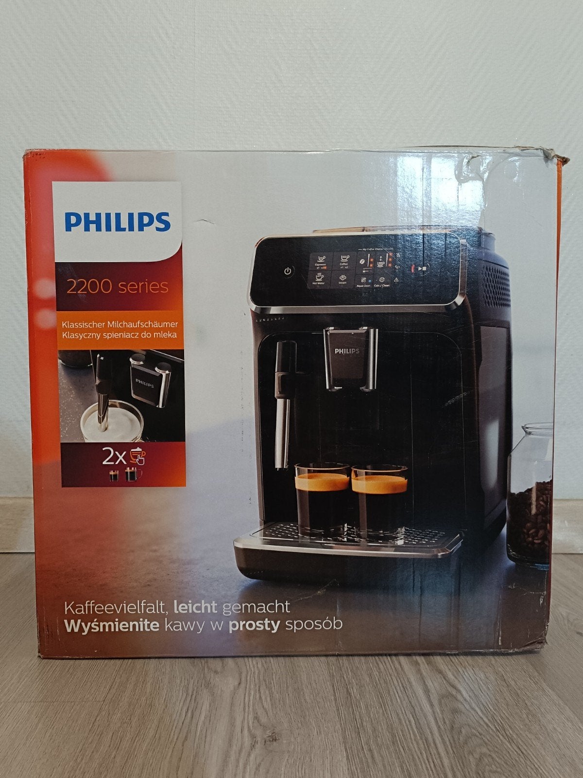 Machine à café Philips (EP2220/10) – Très bon état, Enlèvement