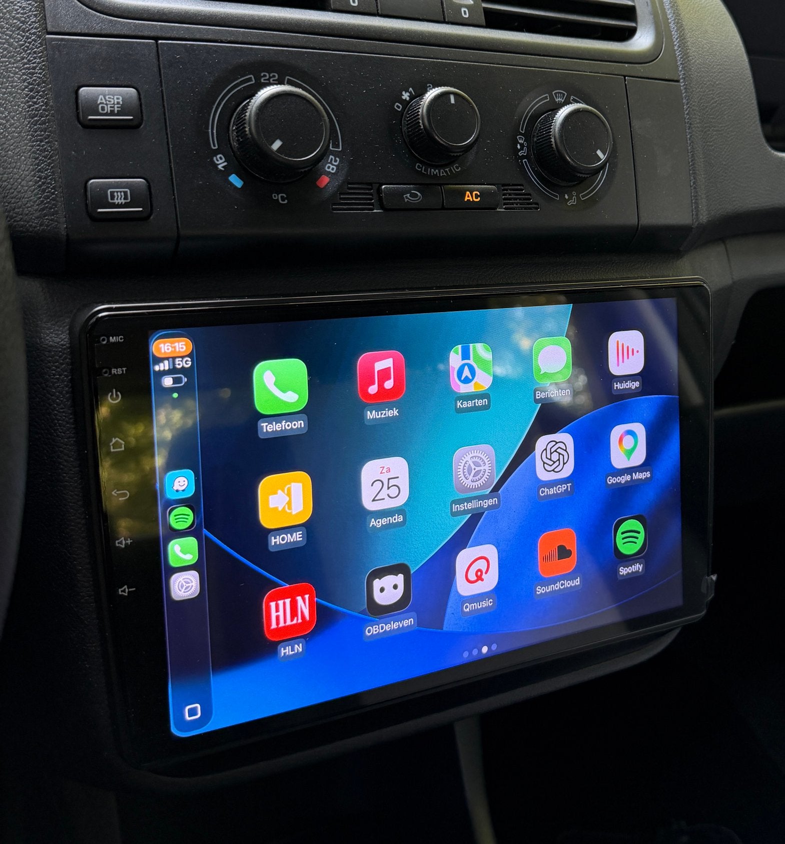 Skoda Fabia 1.2 - Carplay - Airco - GEKEURD VOOR VERKOOP!, Autos, Achat, Noir, 5 portes, Tissu