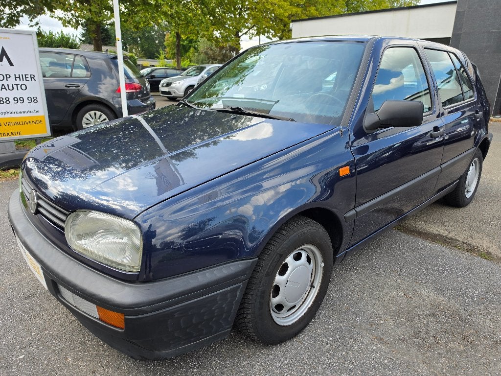 VW Golf 3, 1.4i, 11/1992, 77.530km, Oldtimer, Keuring VVK, Achat, Entreprise, Boîte manuelle, 5 portes