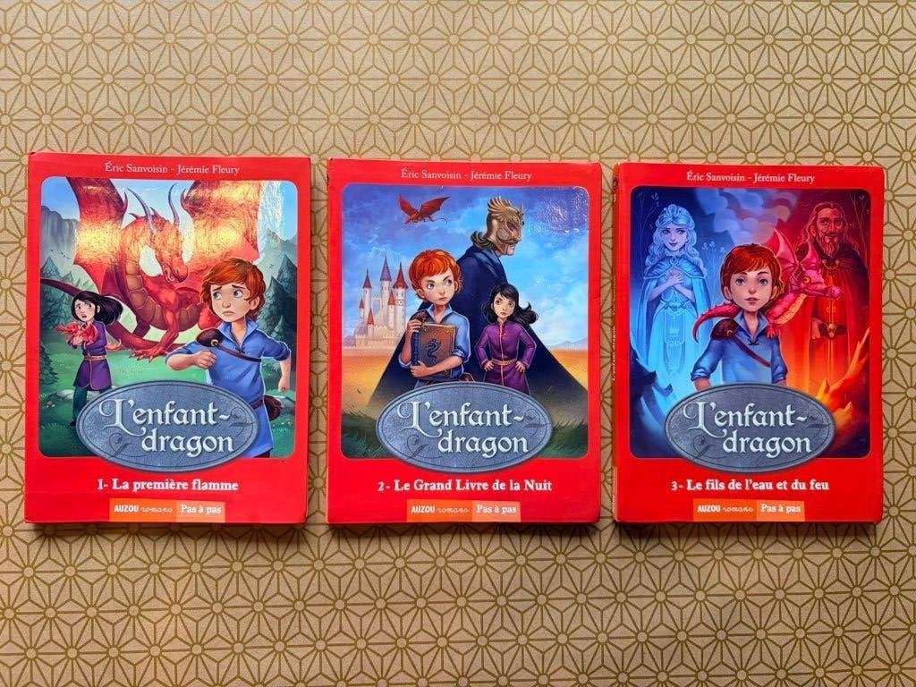 Lot de 3 L’Enfant-dragon — tomes 1 à 3, Enlèvement, Utilisé, Fiction général