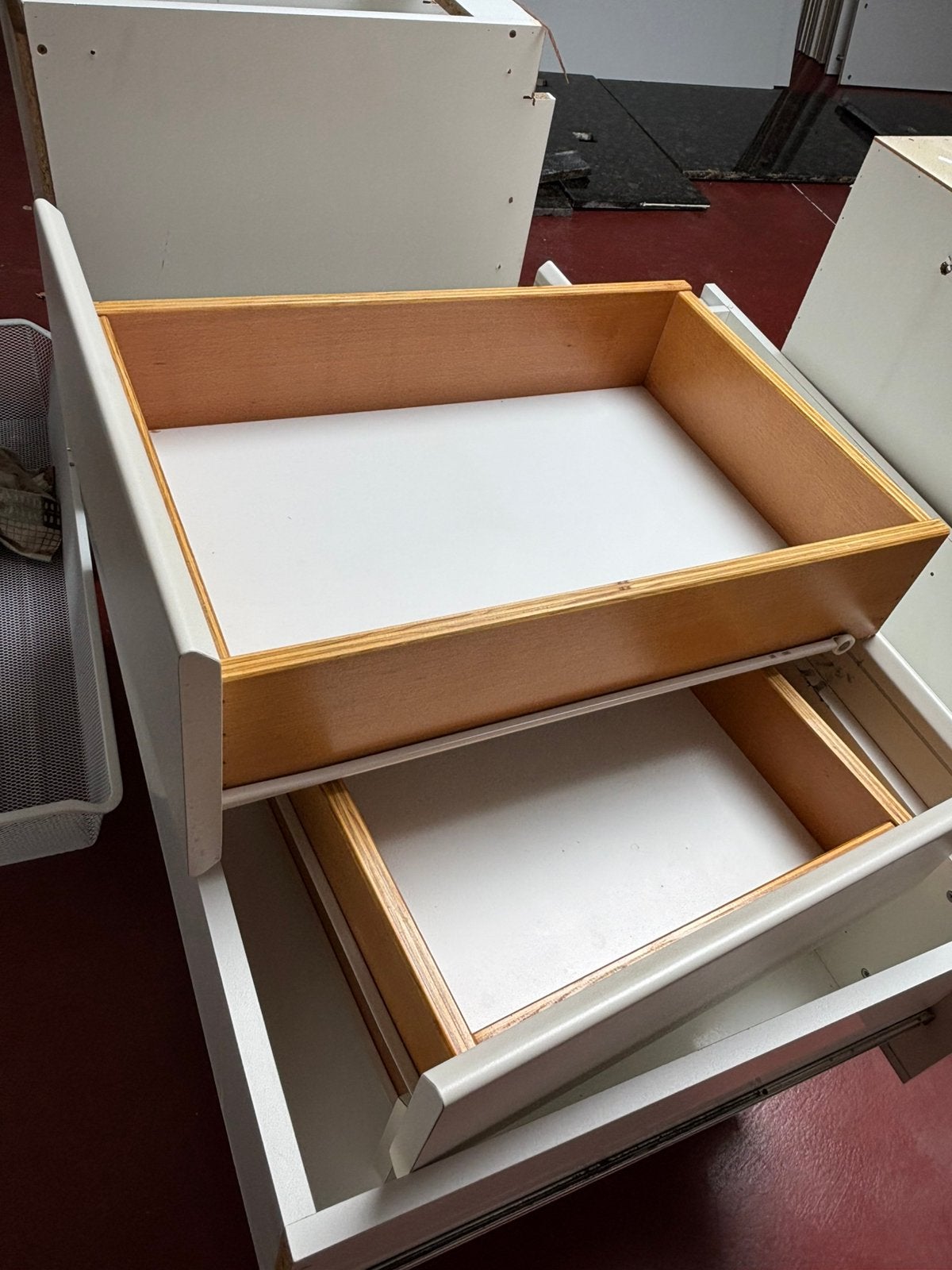 GRATIS houten schuiven, Doe-het-zelf en Bouw, Kratten en Dozen, Ophalen, Zo goed als nieuw