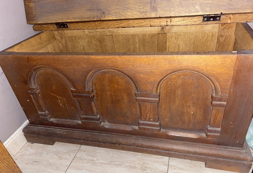 kist, Ophalen, 50 – 75, Gebruikt, Eikenhout
