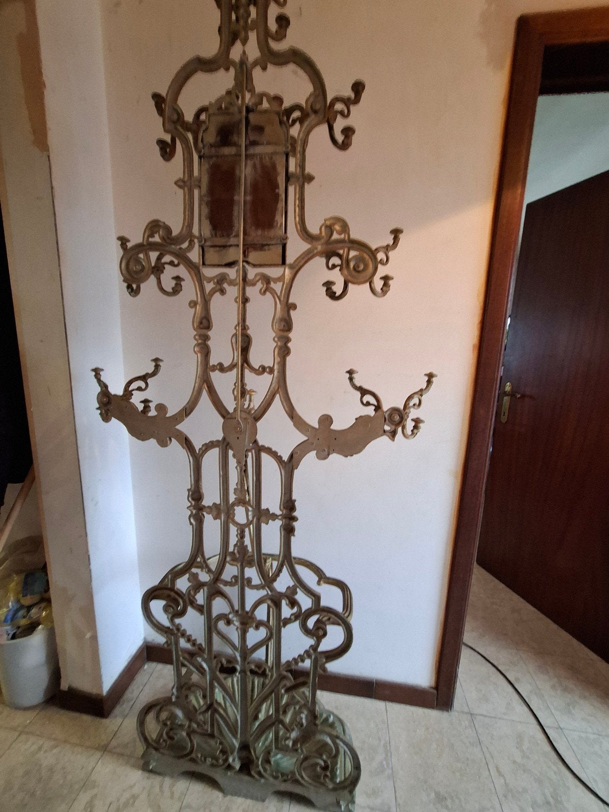 Ancien porte-manteau en fonte, Antiquités & Art, Enlèvement
