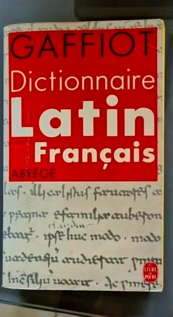 Dictionnaire Latin Français - Gaffiot - 18 cm, Livres, Livres scolaires, Enlèvement, Comme neuf, Secondaire, Latin