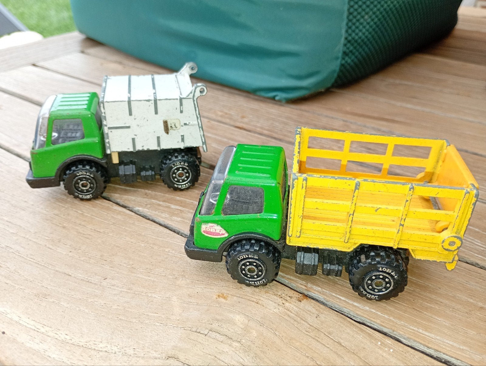 2x vintage Tonka vrachtwagen, Ophalen of Verzenden, Gebruikt, Bus of Vrachtwagen