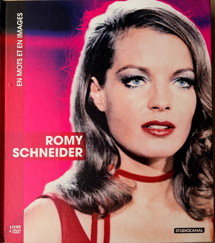 Romy Schneider 'En mots et en images' boek + 4 dvd's, Personen, David Kuhn, Ophalen of Verzenden, Zo goed als nieuw