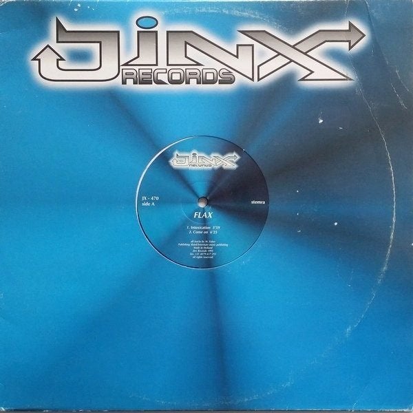 Flax - Intoxication, Ophalen of Verzenden, Gebruikt, 12 inch, Trance