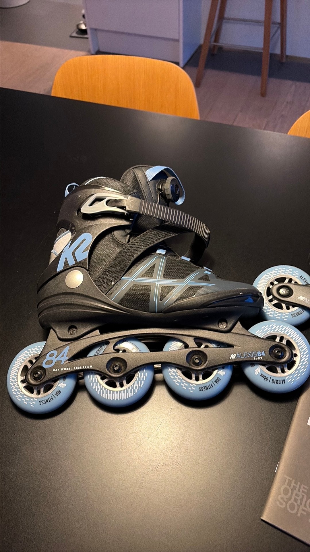 Inlineskates K2, dames, maat 39,5, Sport en Fitness, K2, Ophalen of Verzenden, Zo goed als nieuw, Inline skates 4 wielen