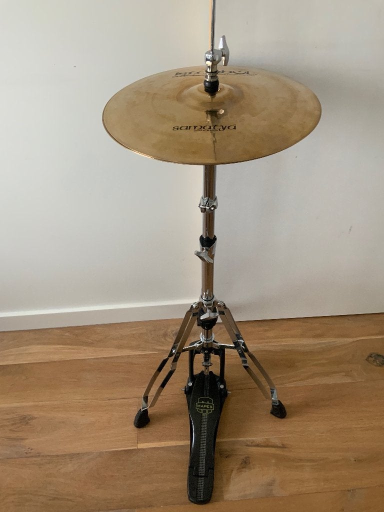 Istanbul Mehmet Samatya Cymbal Set + Mapex Statief, Ophalen, Zo goed als nieuw, Overige merken