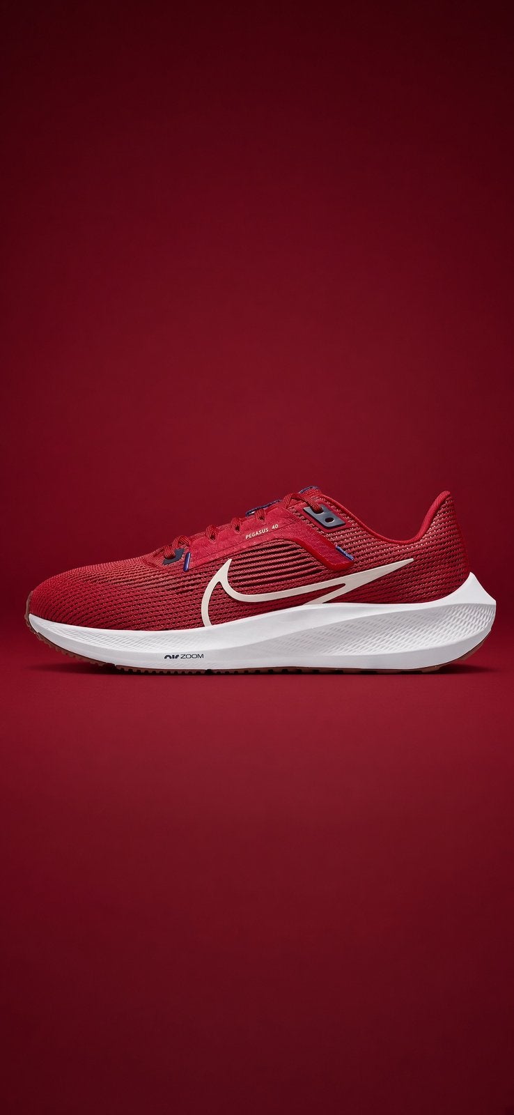 Nike Air Zoom Pegasus maat EU 40 University Red/ Nieuw  !, Nieuw, Ophalen of Verzenden, Sneakers