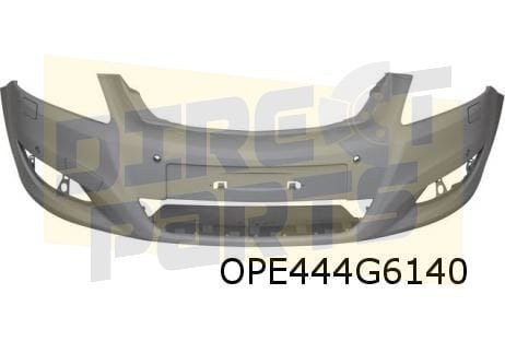 Opel Zafira B (2/08-) voorbumper (koplampsproeiers / PDC) (t, Auto-onderdelen, -, -, Opel, Nieuw