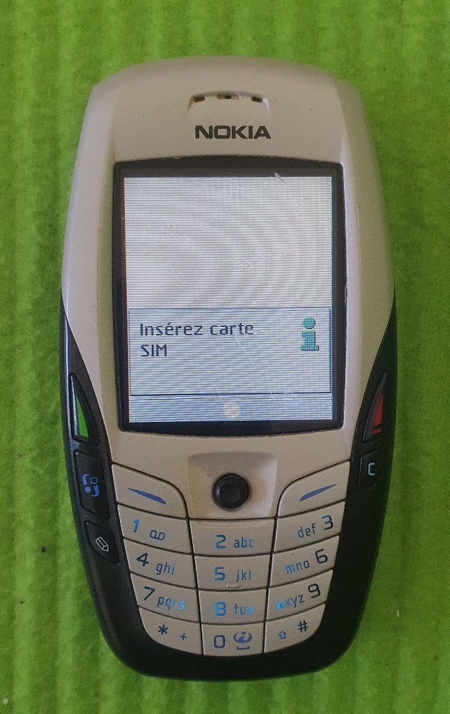 GSM Nokia 6600, Classique ou Candybar, Enlèvement, Utilisé, Sans abonnement