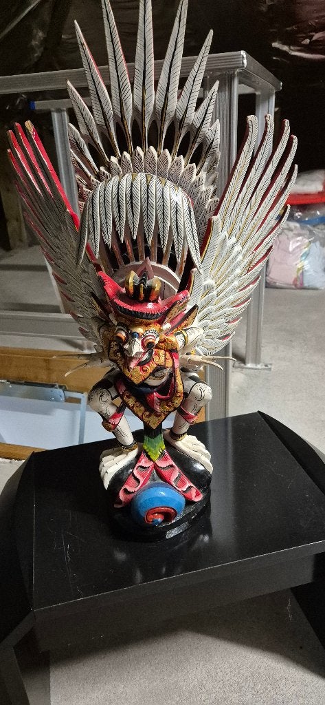 garuda., Ophalen, Hout